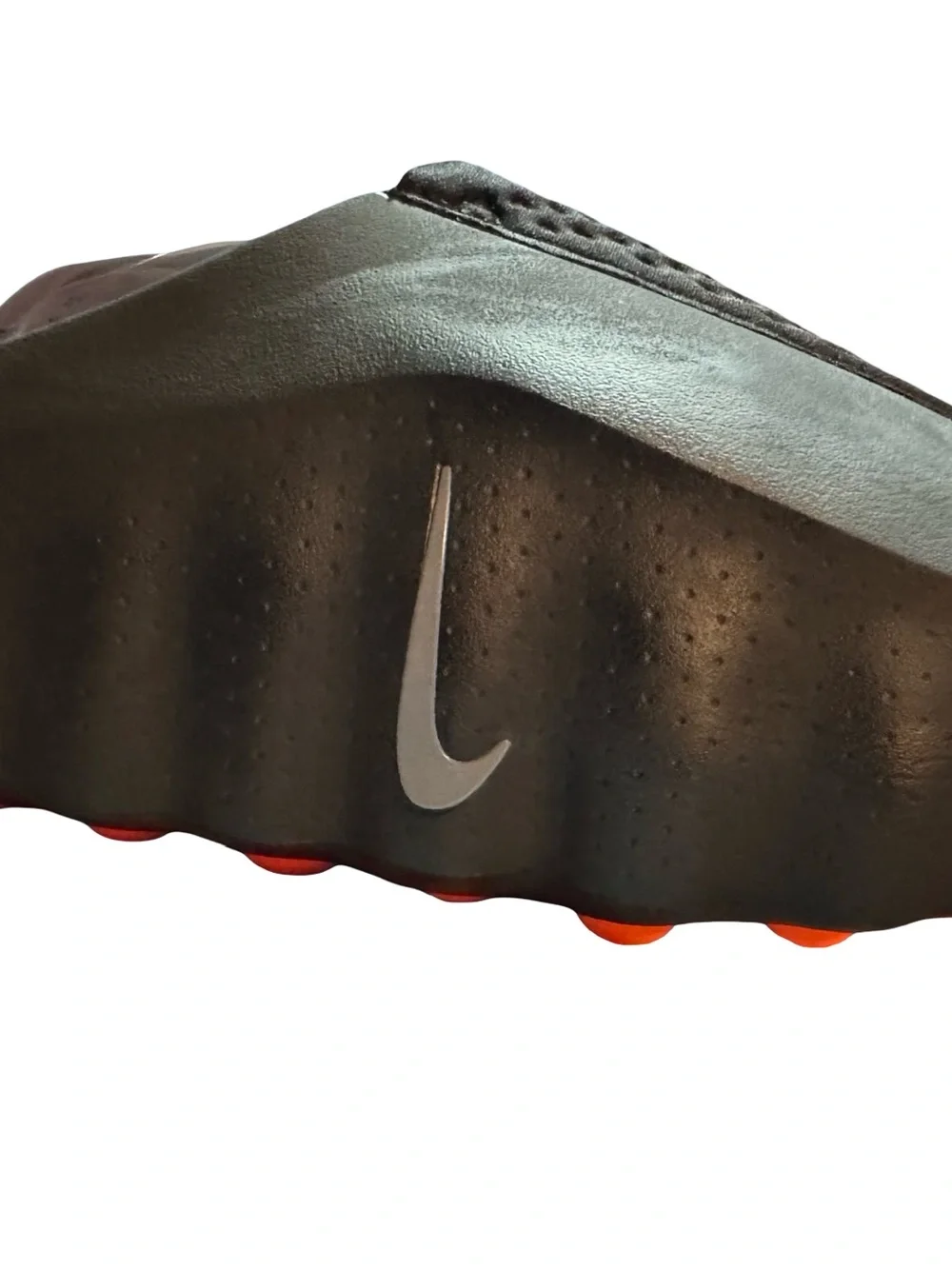 Nike Men’s Black Slide Clog with Ripple Sole